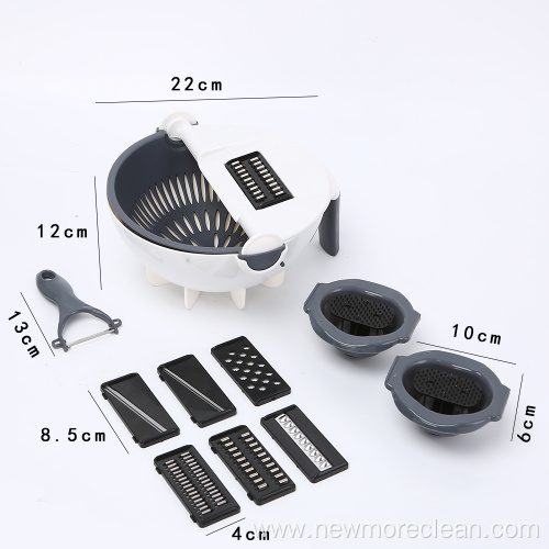 9-in-1 Multi-functional Rotate Vegetable Cutter